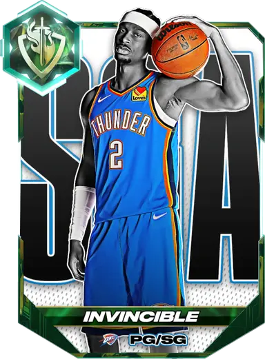 Invincible Shai Gilgeous-Alexander card