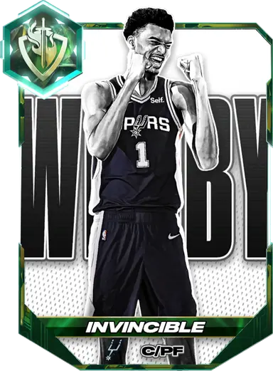 2K26 Invincible Victor Wembanyama card